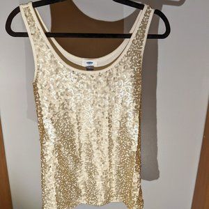 Sequin Tank Top